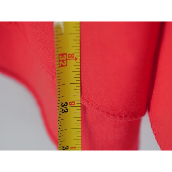 Ely Diamond‎ Western ranch shirt men's size 2XL red roses snap buttons - Picture 8 of 10